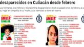 Fichas de Búsqueda Emitidas para Localizar a Hermanos Desaparecidos en Culiacán