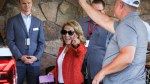 Shari Redstone flashes big smile as she jets into Sun Valley for ‘summer camp for billionaires’ after Paramount deal