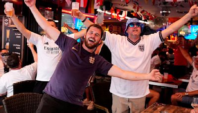 40,000 England fans descend on Dortmund ahead of Euros semi-final