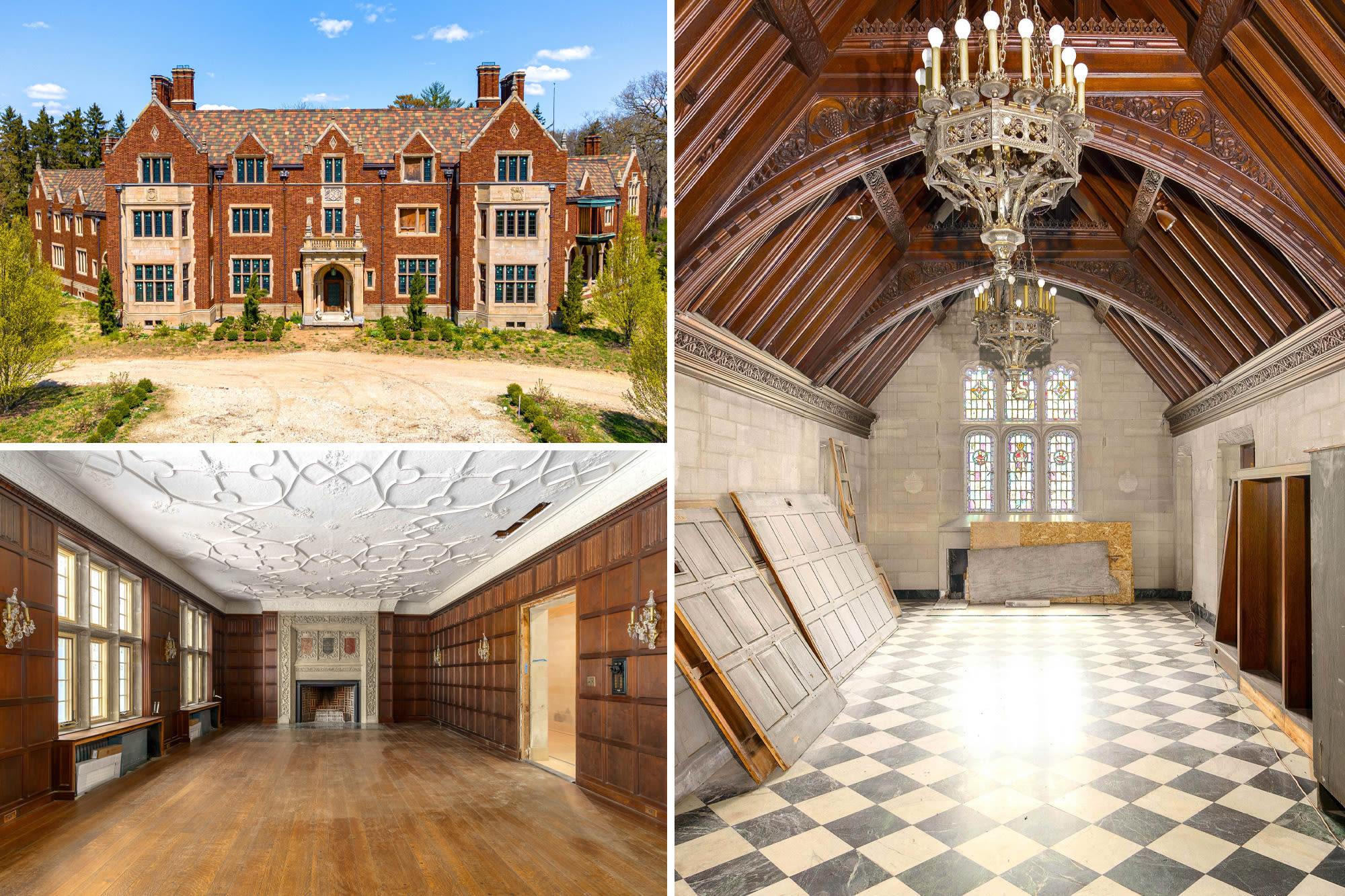 Detroit’s largest home, and once its priciest for sale, heads to auction