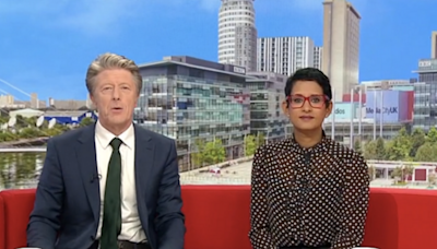 TV star's tears on BBC Breakfast over John Hunt family murder - as Naga Munchetty reflects nation's shock