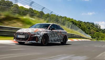 Audi RS 3 se queda con el título del auto compacto más rápido de Nürburgring - La Tercera