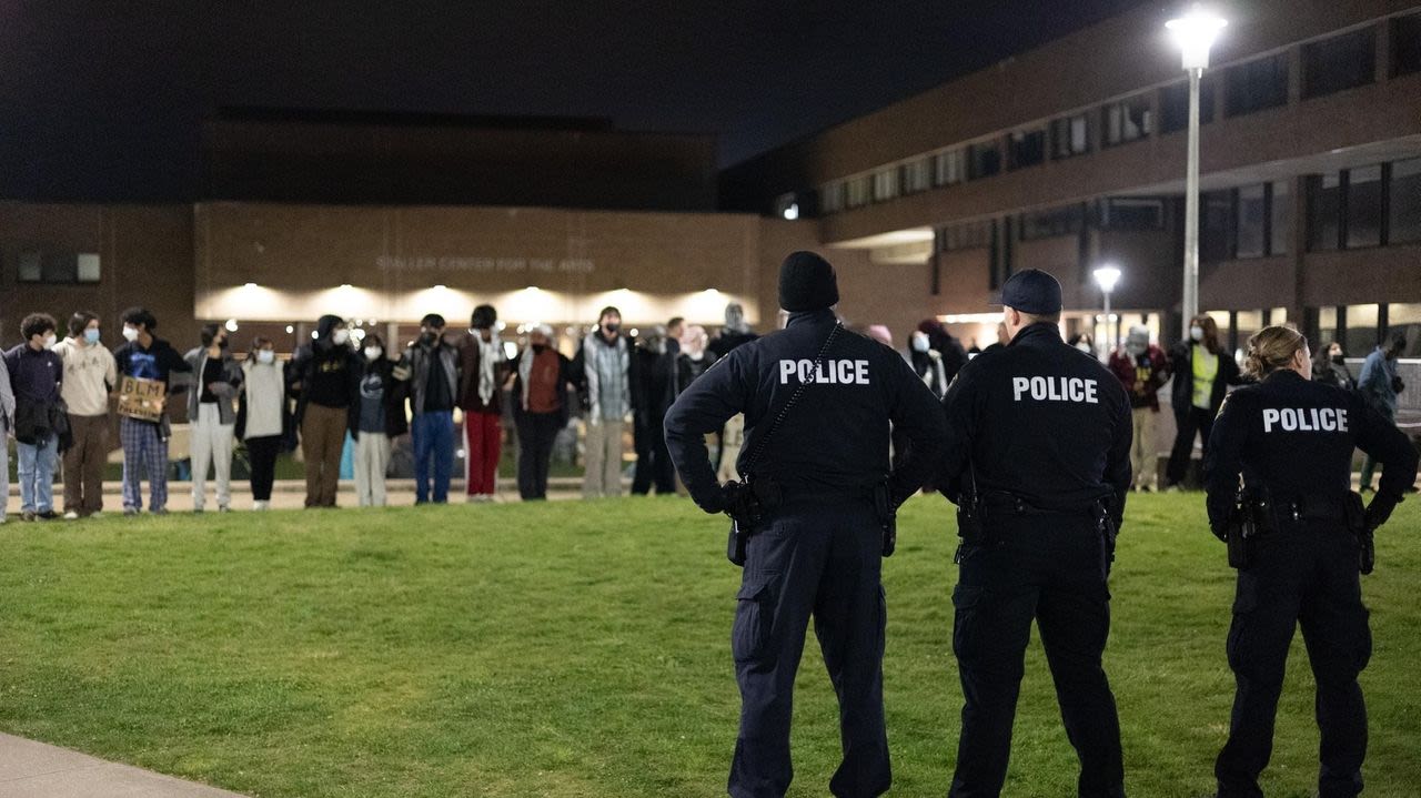 Nearly two dozen students, 2 faculty members, arrested at pro-Palestinian protests; Jewish heritage event proceeds as scheduled