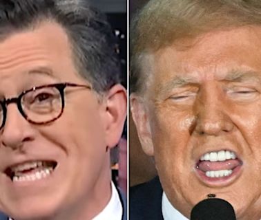 'More Proof': Stephen Colbert Spots Major Trump 'Cognitive' Warning Signs