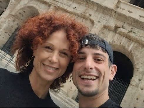 Beatrice Luzzi e Giuseppe Garibaldi insieme a Roma, la foto pubblicata sui social