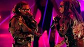 Quavo And Offset Reunite For Emotional Tribute To Takeoff At 2023 BET Awards