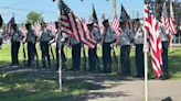 Community takes time to honor fallen soldiers amid storm damage recovery