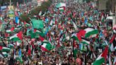 De Berlín a Karachi, miles se manifiestan a favor de Israel o de los palestinos
