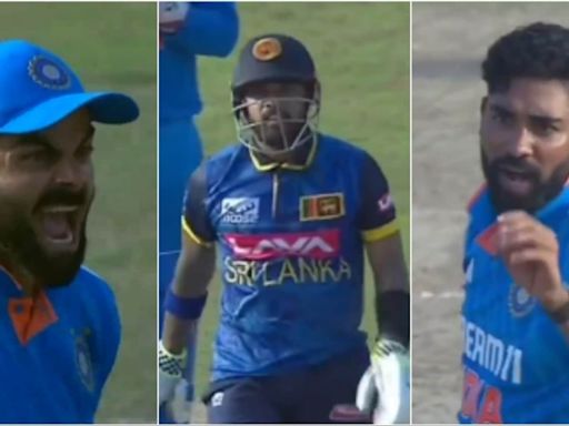 Virat Kohli hurls a mouthful, gives aggressive send-off to Charith Asalanka after Kusal Mendis charges at Siraj