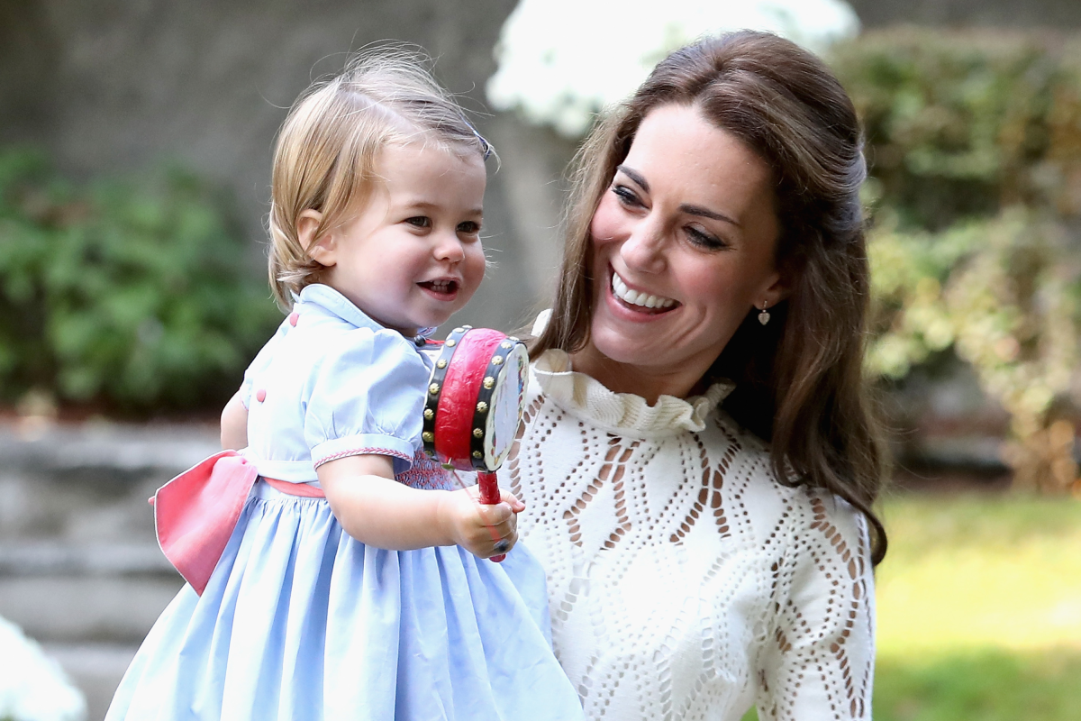 Princess Kate's 'adorable' moment with Princes Charlotte caught on camera