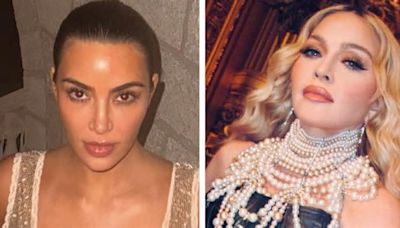 De paseadora de perros a socialité: el peculiar trabajo que hizo Kim Kardashian para Madonna a cambio de unas joyas