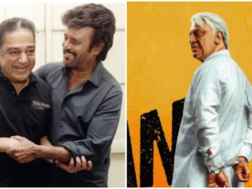 Rajinikanth gives a shout-out to Kamal Haasan’s Indian 2, hints at Vettaiyan’s postponement. Watch