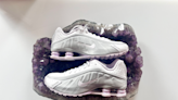 Check out the Nike Shox R4 "White and Metallic Platinum" here