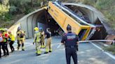 Accidente de bus en la C-32 en Tordera: 'Ha sido un milagro. Podría haber sido una tragedia'