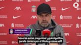 La semana en la que se cayó el Liverpool: "Las críticas son justas"