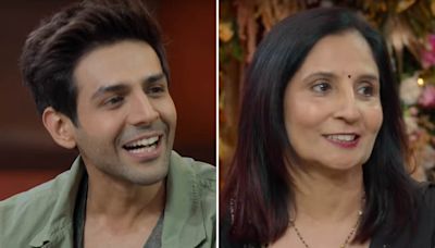 Kartik Aaryan’s mother turns matchmaker in promo video for final episode of The Great Indian Kapil Show Season 1