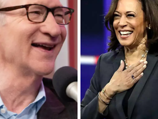 'Kamala Harris quieter than electric car': Bill Maher's clip viral. Watch - Times of India