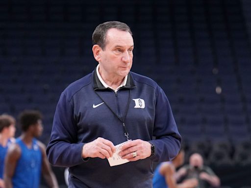 Duke men's basketball coach Mike Krzyzewski had total compensation of $9 million in year he retired