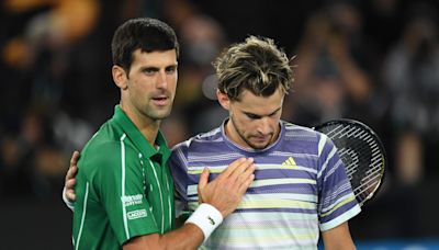 Novak Djokovic drops touching words while addressing rumors of Dominic Thiem retiring