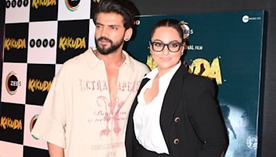 Sonakshi Sinha's Husband Zaheer Iqbal Goes 'Wow' As He Greets Her At Kakuda Premiere | Watch - News18