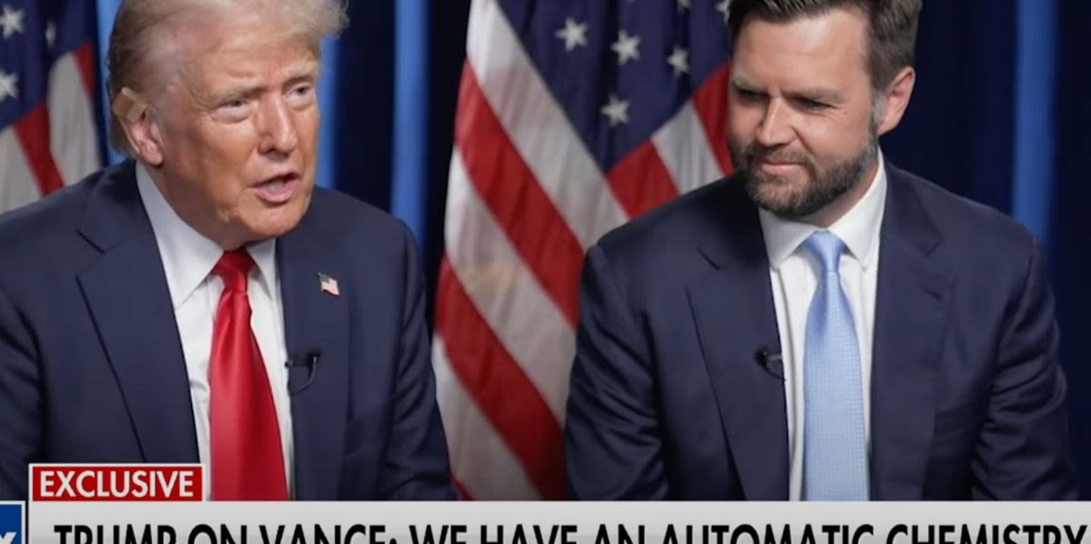 Critics Squirm Over 1 Particular Moment In Fox News Interview With Trump And Vance