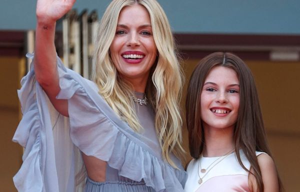 Sienna Miller’s Daughter Marlowe Sturridge Makes Cannes Red Carpet Debut for ‘Horizon’ Premiere in Complementary Whimsical Look