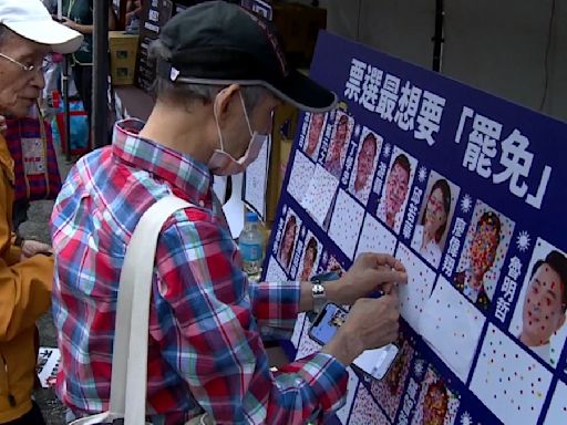 綠盼「小草變回頭草」？立院場外抗議 民團發起罷免白委