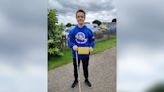 Blind teen with brain tumour completes skydive