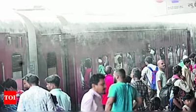 Mist cooling system to beat the heat at railway station platforms | Nagpur News - Times of India
