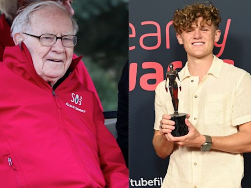 Here's what 93-year-old Warren Buffett and YouTuber Ryan Trahan, 25, have in common