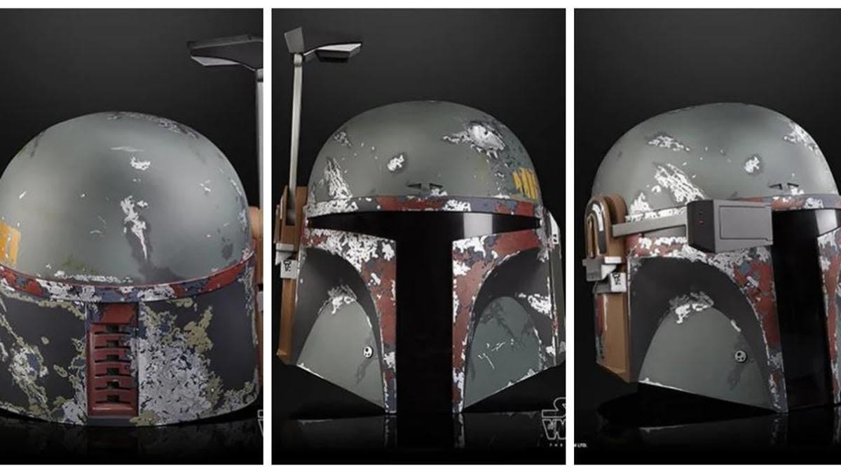 Star Wars The Black Series Original Boba Fett Replica Helmet Is Back With a Deal