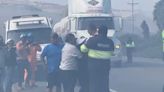 Arequipa: Esposos fallecen en choque múltiple por humareda en Islay