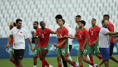 Morocco gets a win against Argentina in a dramatic start to the Olympic soccer tournament