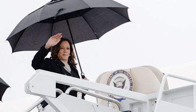 Kamala Harris catches up with Trump in key battleground states, shows poll