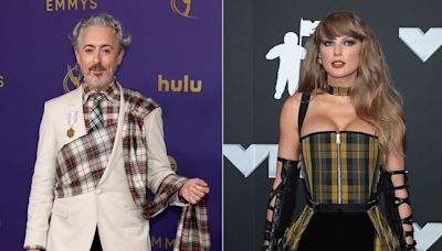 Alan Cumming Says "Bitch" Taylor Swift "Stole" His Tartan Emmys Look