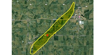 New tornado touches down near Minden overnight