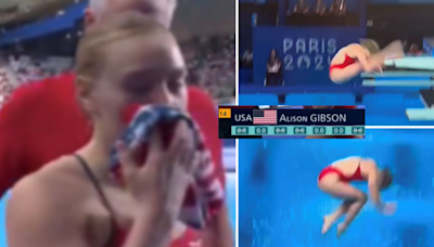 USA star suffers shocking score of 0.0 in the 3-metre springboard after nightmare dive