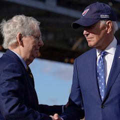 'We can work together': Biden, McConnell share spotlight as House GOP fight rages