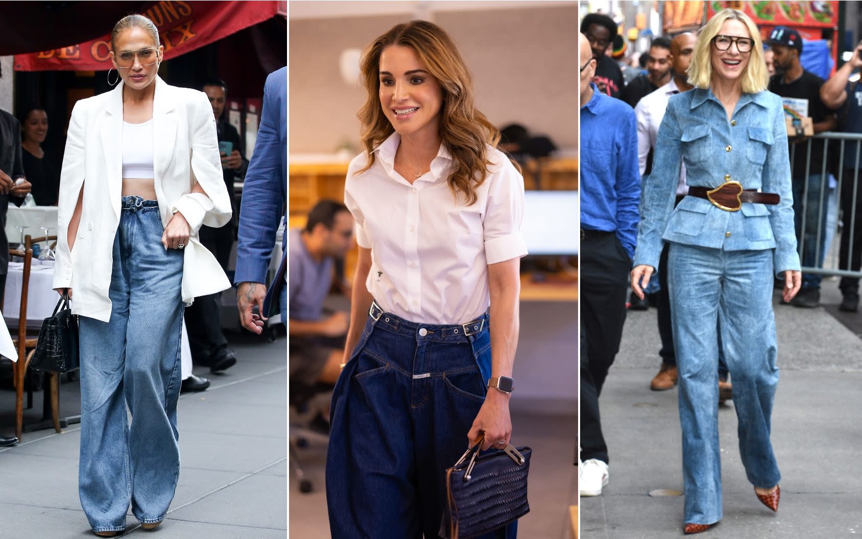 Switch up your jeans in your 50s, like Queen Rania of Jordan