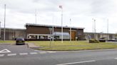 Man detained and police officer ‘stable’ after high-security prison stabbing