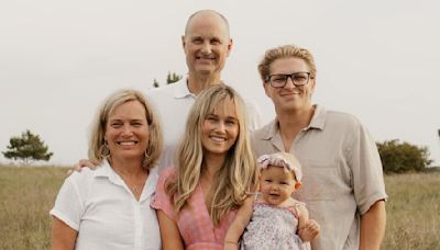 Moment baby girl who can't speak talks to her deaf grandparents