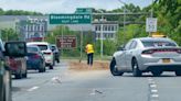 Dirt spill blocks lane, stalls traffic on West Shore Expressway