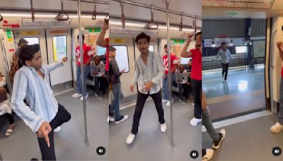 Watch| Man Dances On Ram Charan's 'Nacho-Nacho' In Delhi Metro, Video Goes Viral, Garners Over 1.6M Views