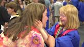 Commencement speaker moves crowd to tears with speech that made school history