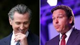 Gavin Newsom said he ran his July 4 ad attacking Ron DeSantis because Florida threatened to fine the Special Olympics over its vaccine mandate