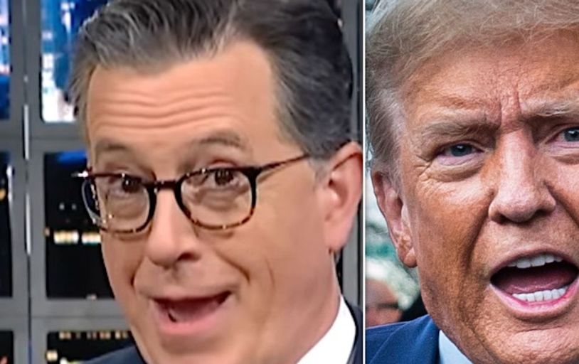 Stephen Colbert Smacks Trump With Bold Defense Of 'My Friend' Jimmy Kimmel