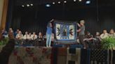 Family of wounded Hermann officer honors first responders with quilts