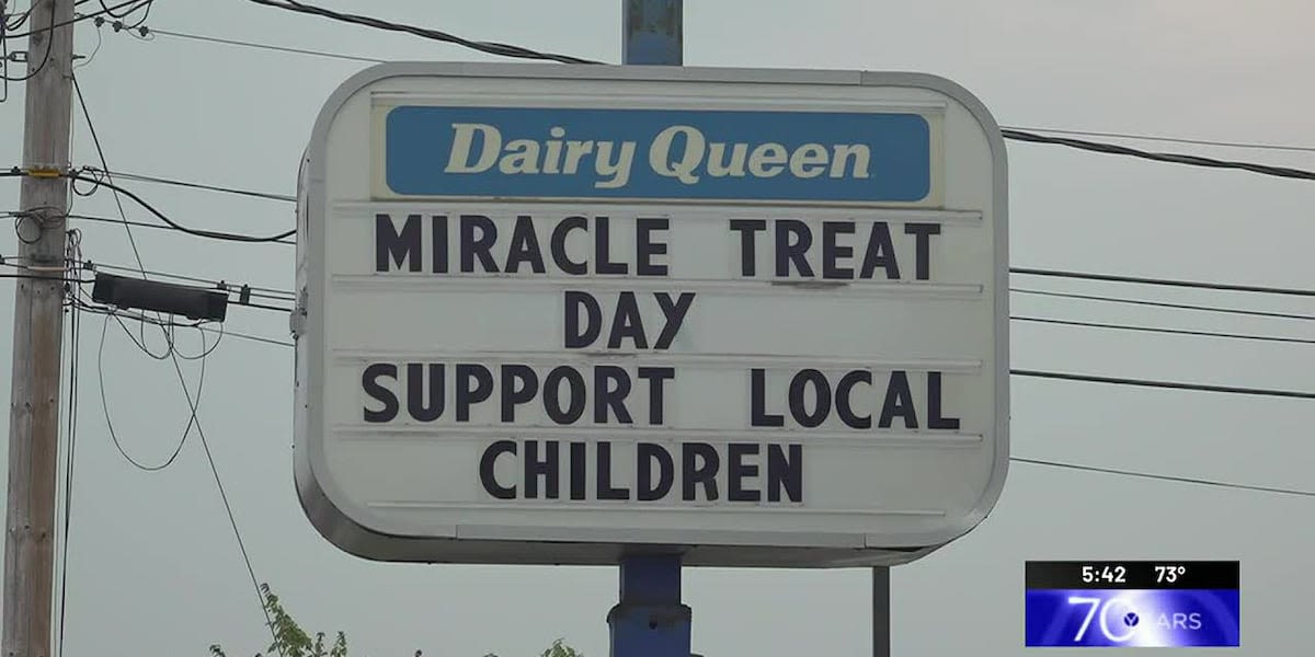 A sweet treat for a sweet cause: Dairy Queen’s upcoming Miracle Treat Day