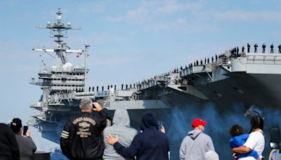 USS George Washington aircraft carrier leaves Norfolk to begin a new chapter in Japan
