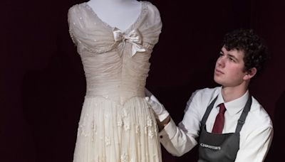 A Bridesmaid Dress Worn at the Late Queen Elizabeth's 1947 Wedding Sells For $48,420